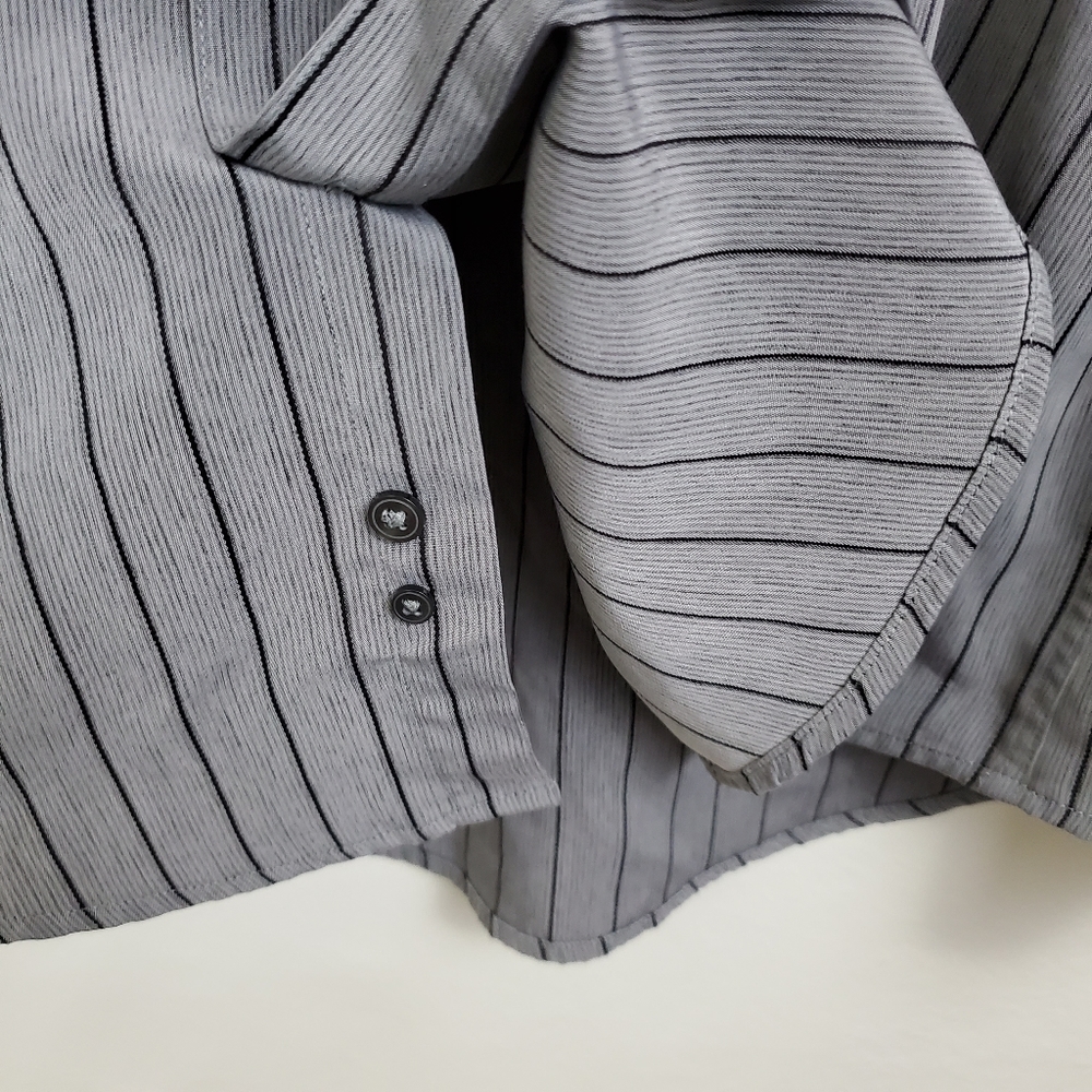George men's oversized striped shirt dress - Picture 4 of 16